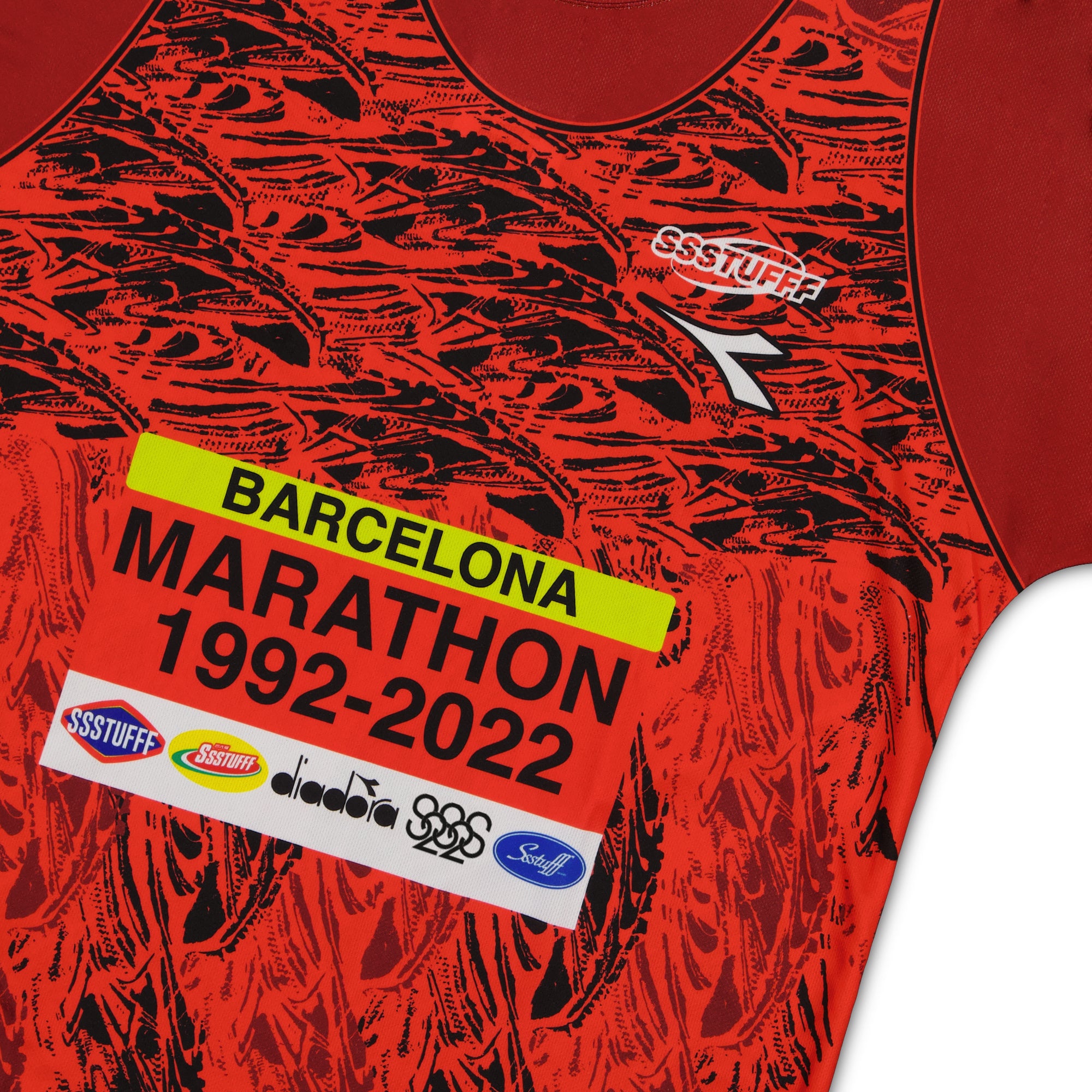 SSSTUFFF x Diadora ¨Not a Fake Marathon Tank Top¨